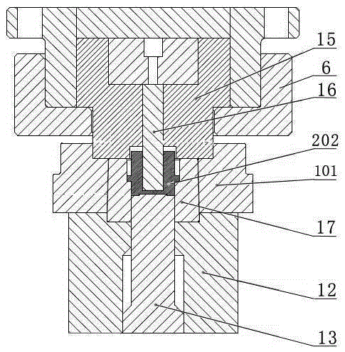 A method for forming a square plate shell blank and its supporting forming die