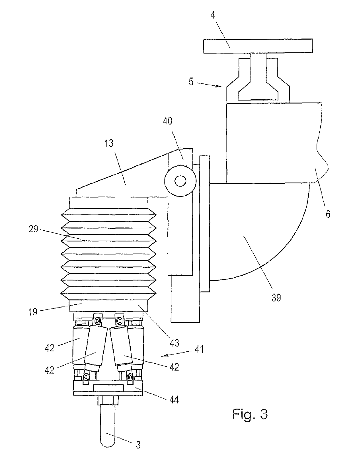 Manipulator arrangement and movement device