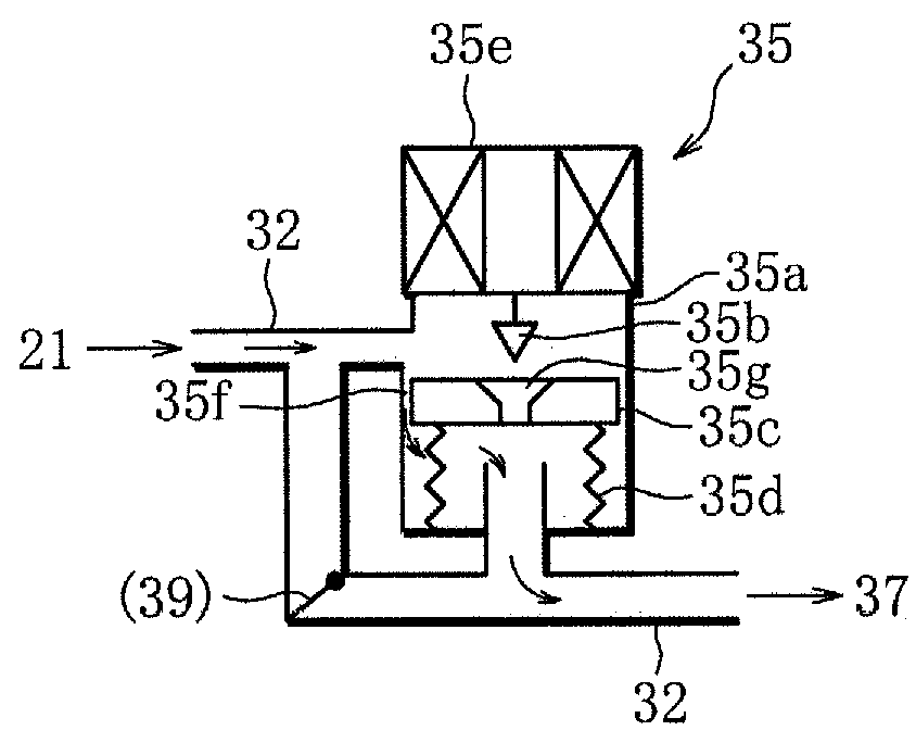 Fuel evaporative emission control device