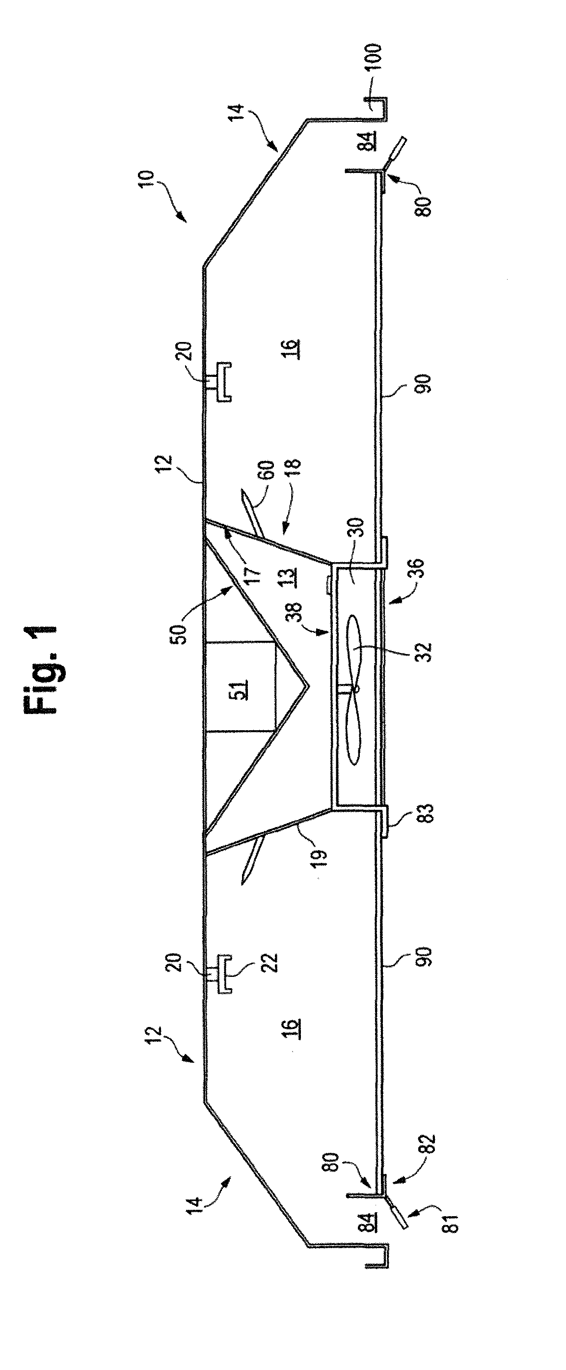 Ceiling Tile with Built-In Air Flow Mechanism