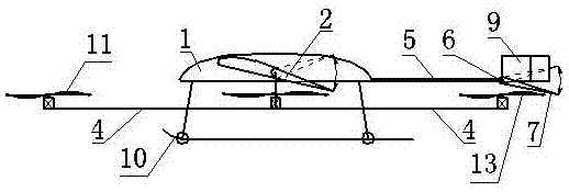 A symmetrical octacopter