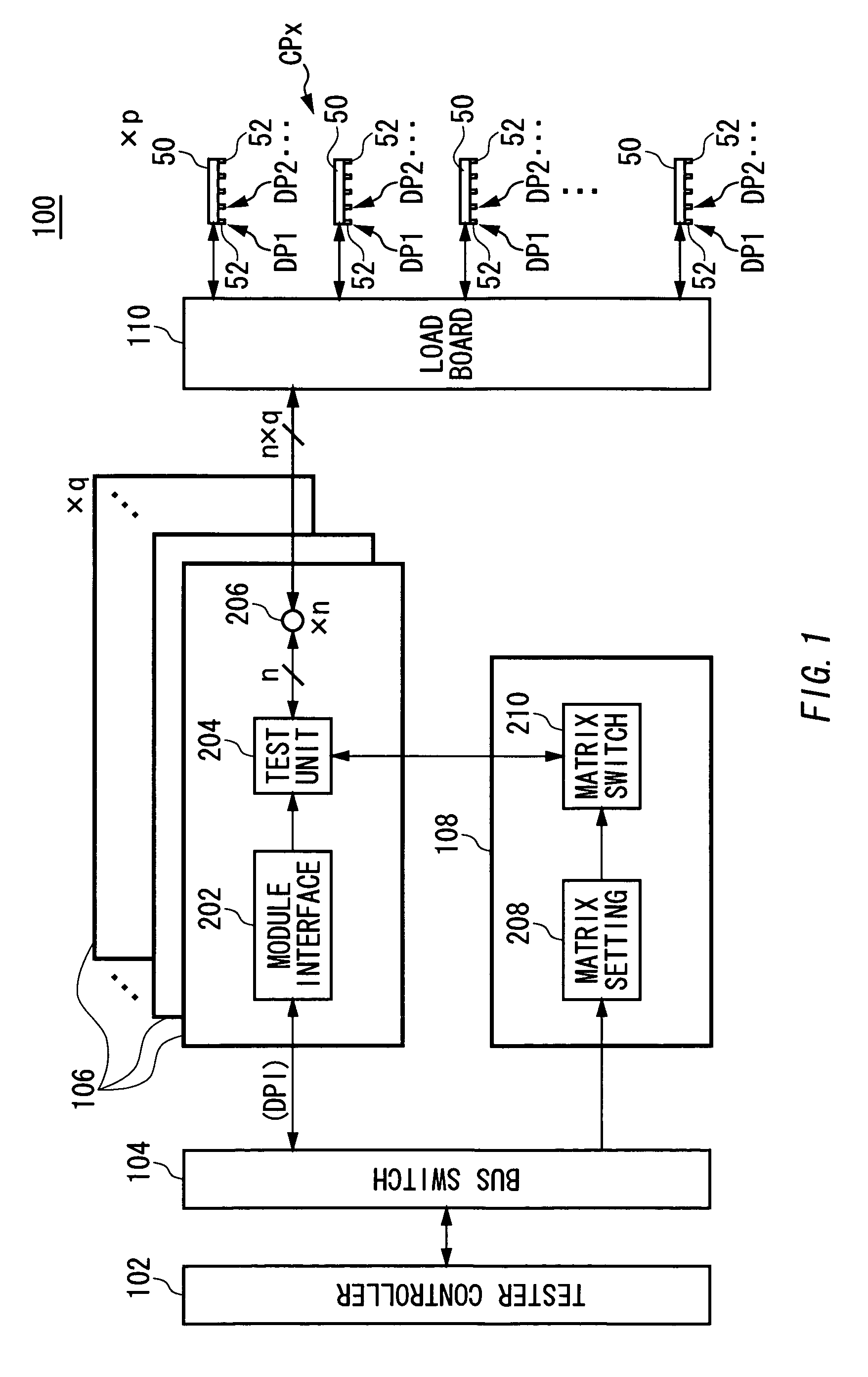 Test device and test module