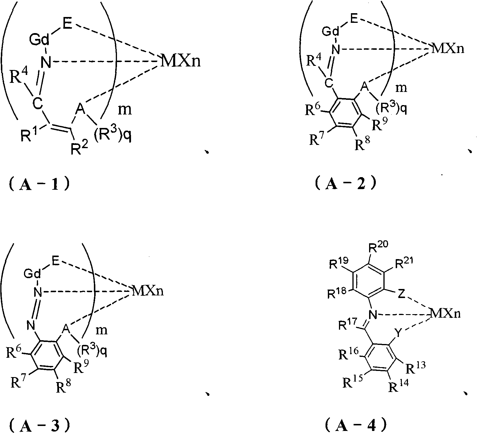 Load type non-metallocene catalyst, preparation method and application thereof