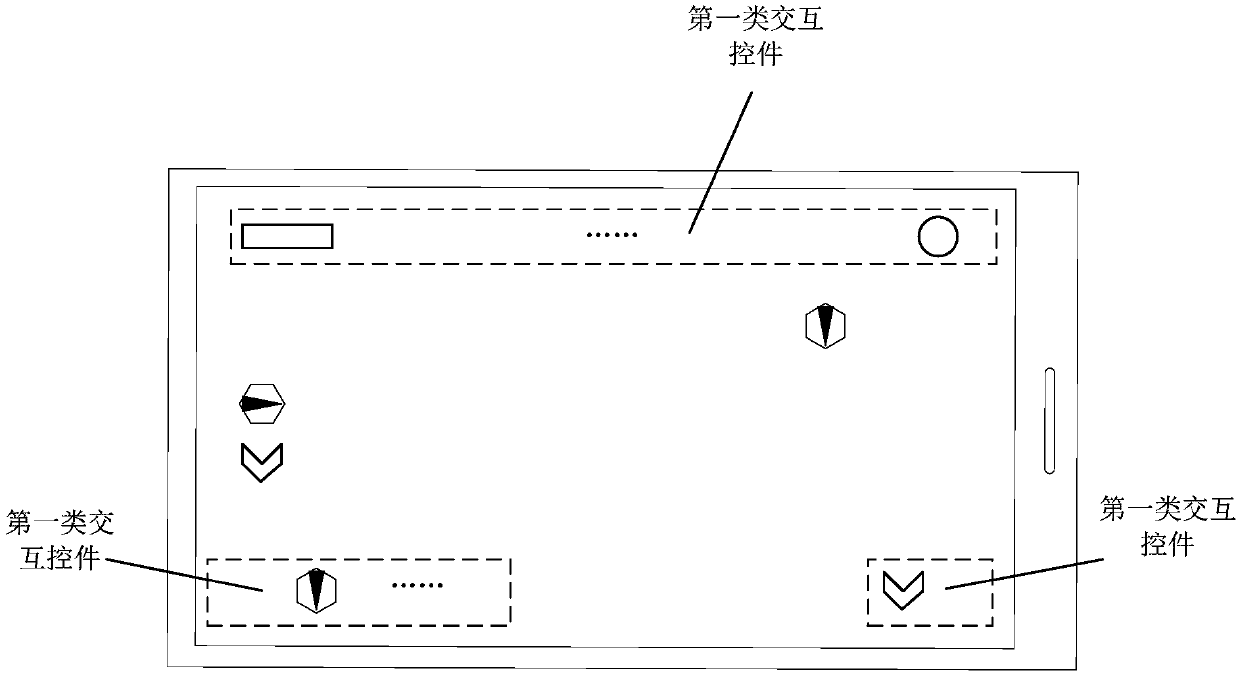 Display control method and device for game