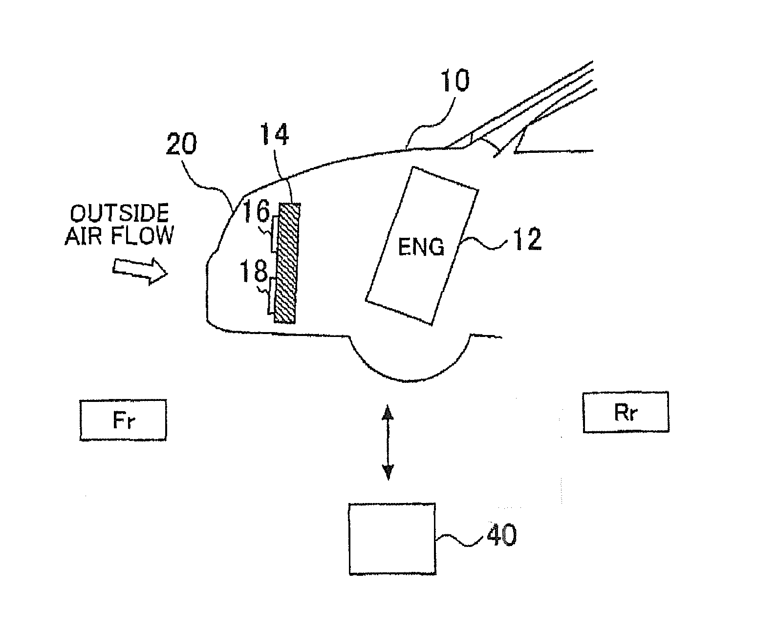 Abnormality diagnosis apparatus for cooling system