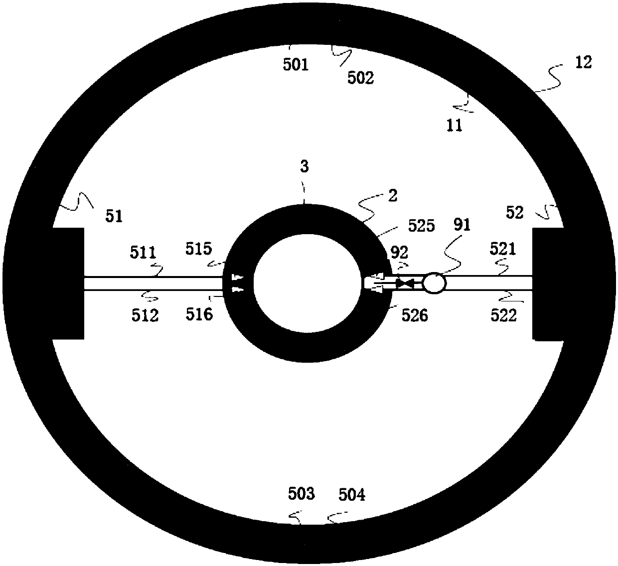 Reactor core cooling system and reactor core cooling method