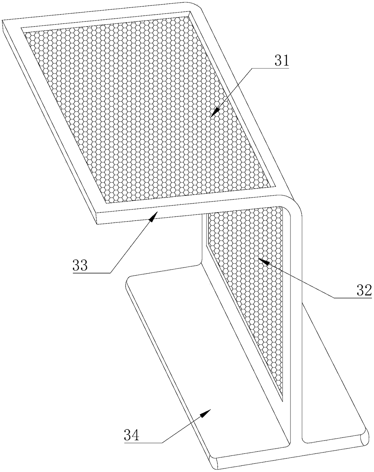 Washing machine with foam removal device