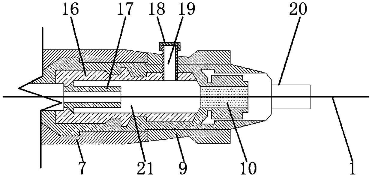 A guidewire insertion device for trigeminal nerve interventional therapy in neurosurgery