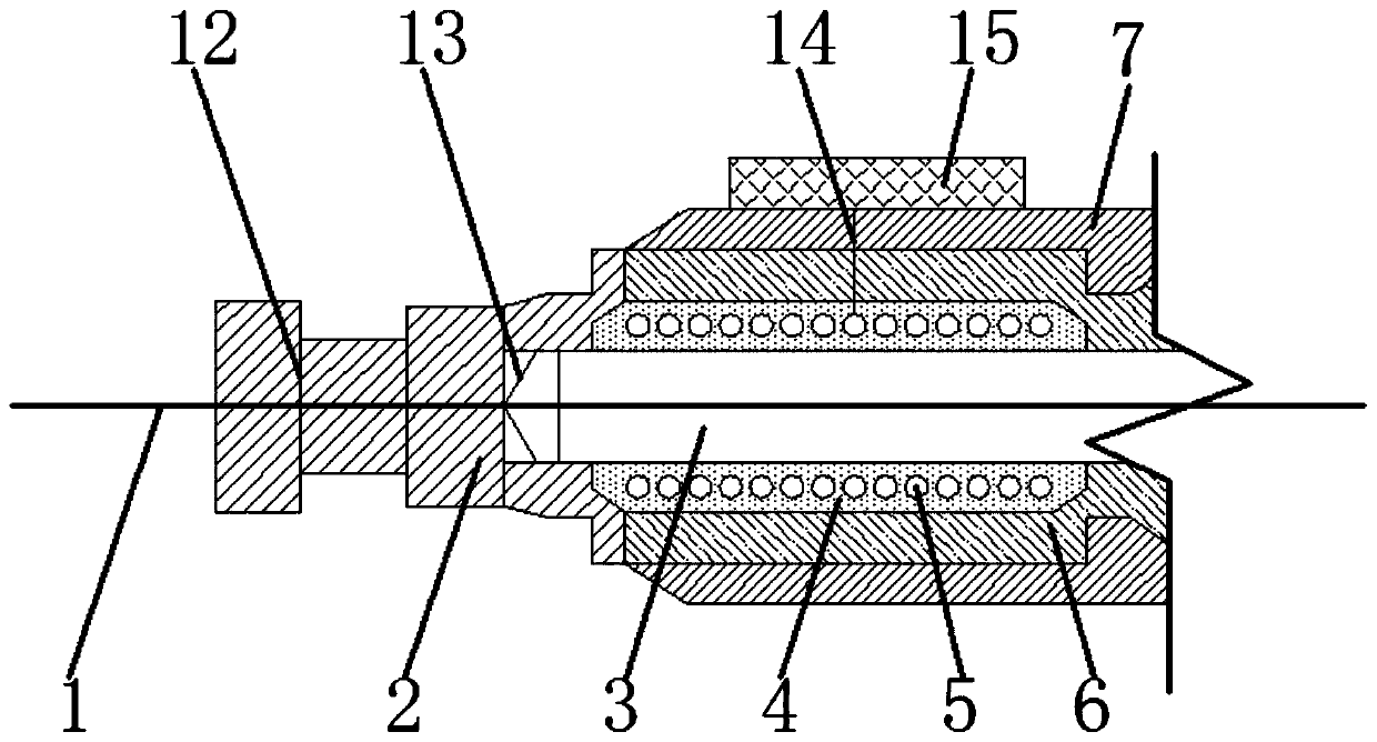 A guidewire insertion device for trigeminal nerve interventional therapy in neurosurgery