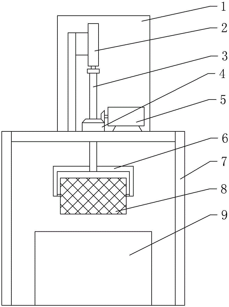 Cleaning device of lentinula edodes