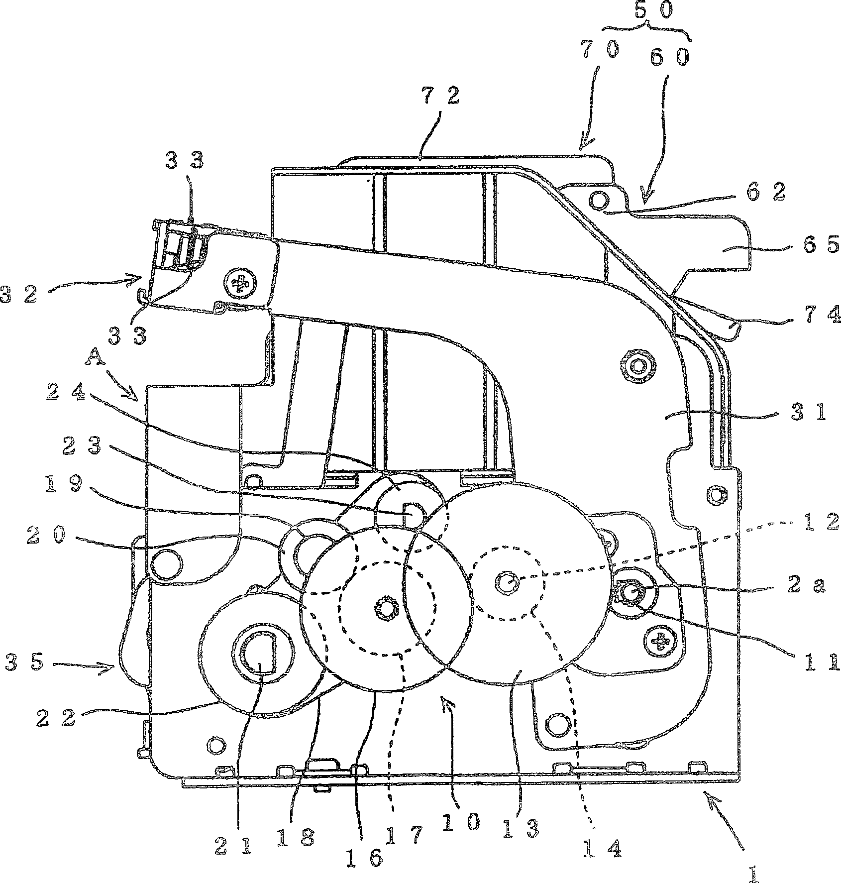 Staple device