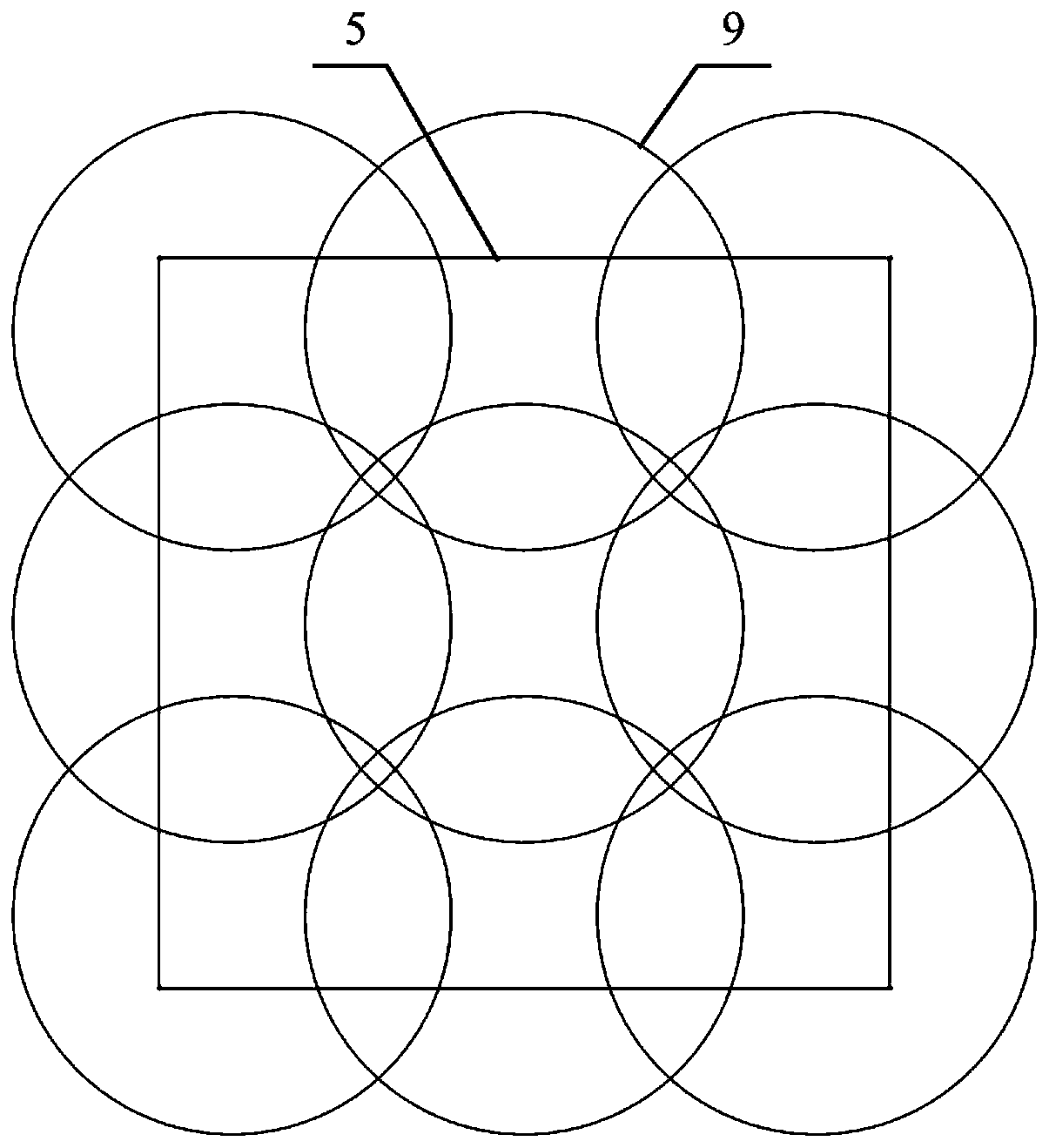 Free-form surface measurement method and device for correcting pose based on reference calibration plate