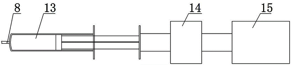 Automatic filling device used for urodynamic detection