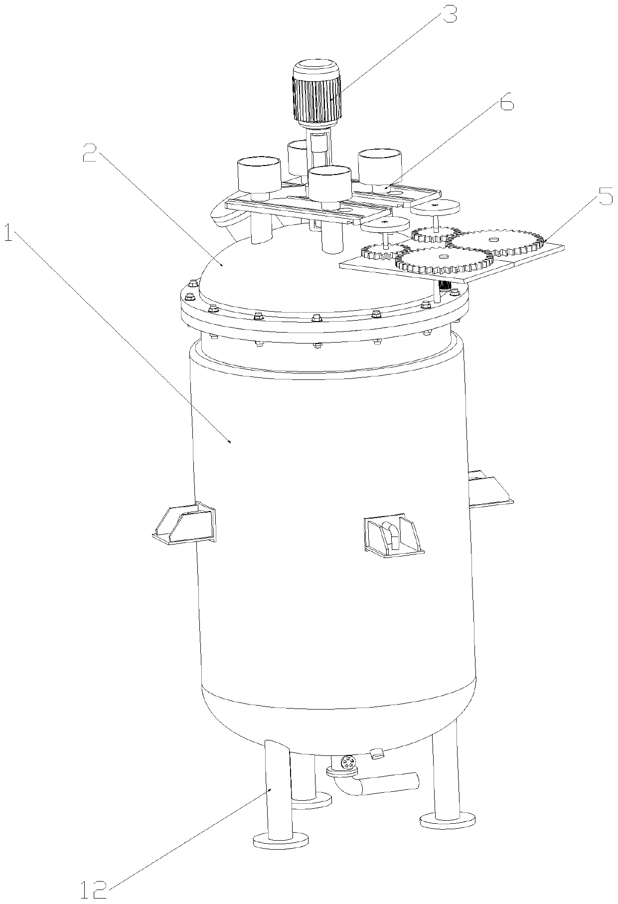 Method and device for preparing oxidized bactericide