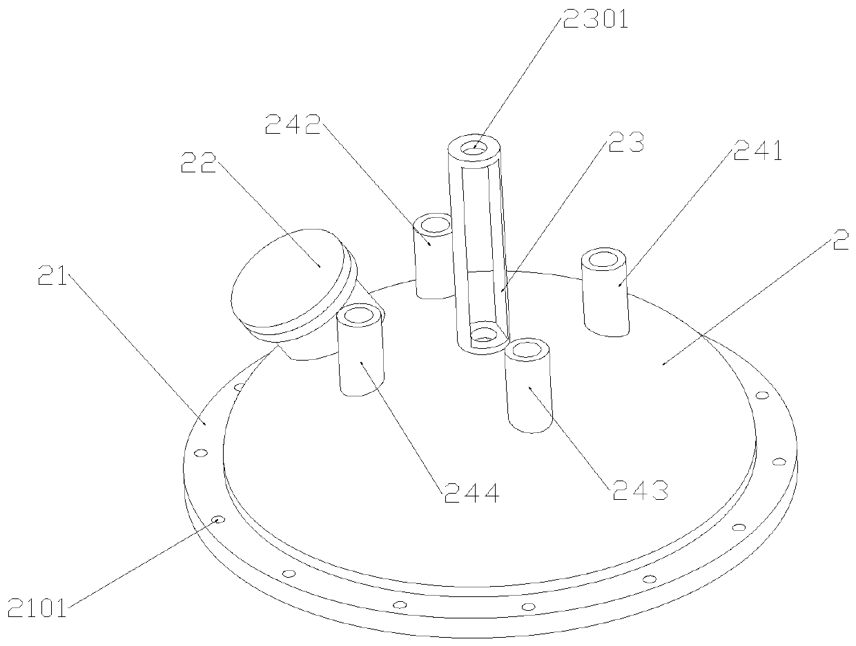 Method and device for preparing oxidized bactericide