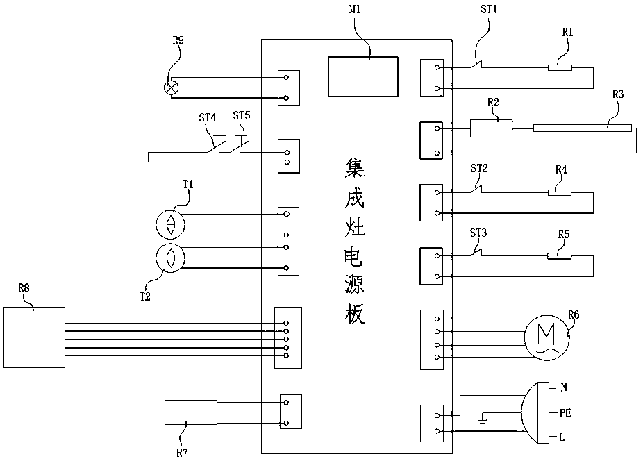 Integrated cooker fault diagnosis system