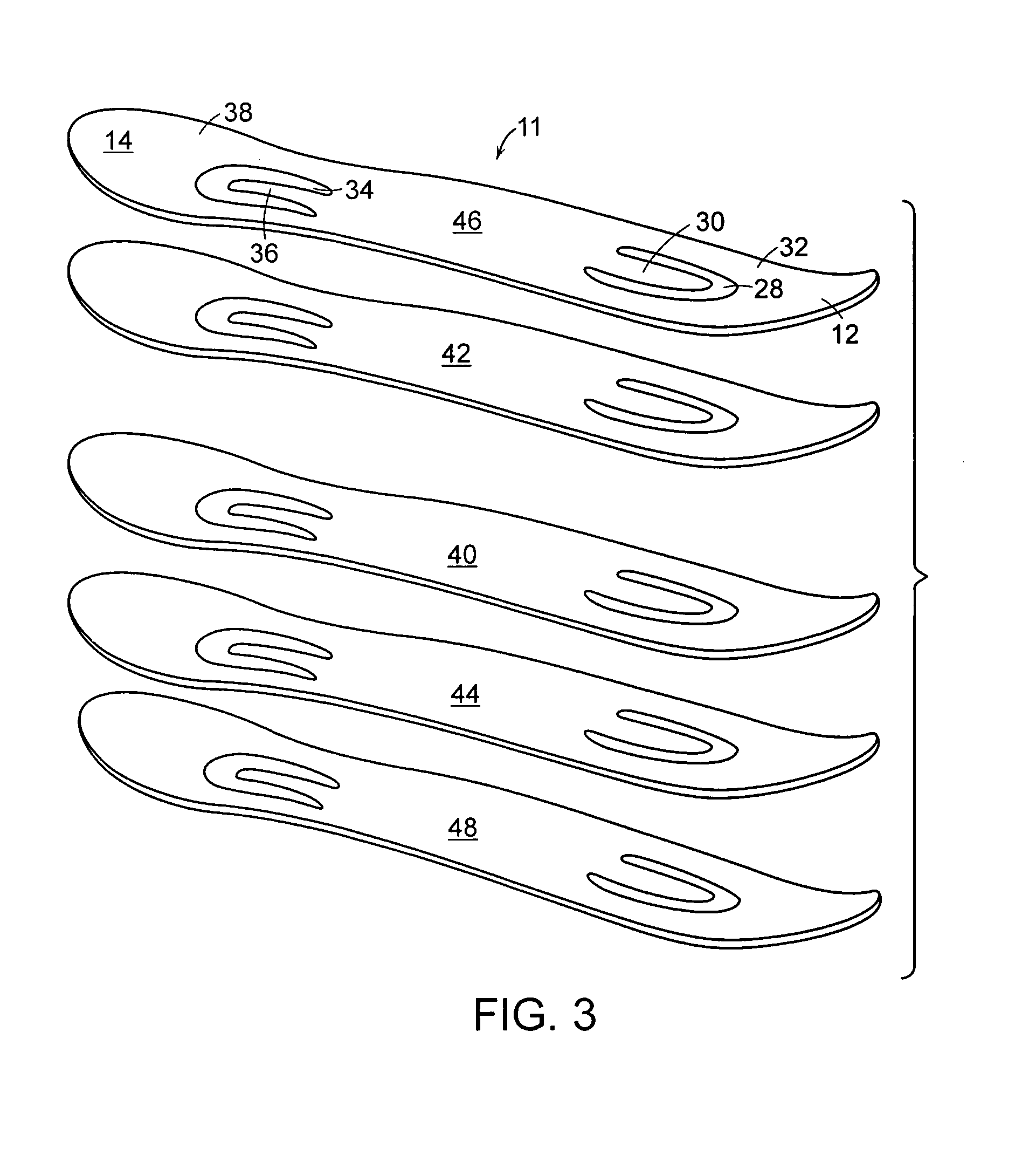 Skateboard with suspension system