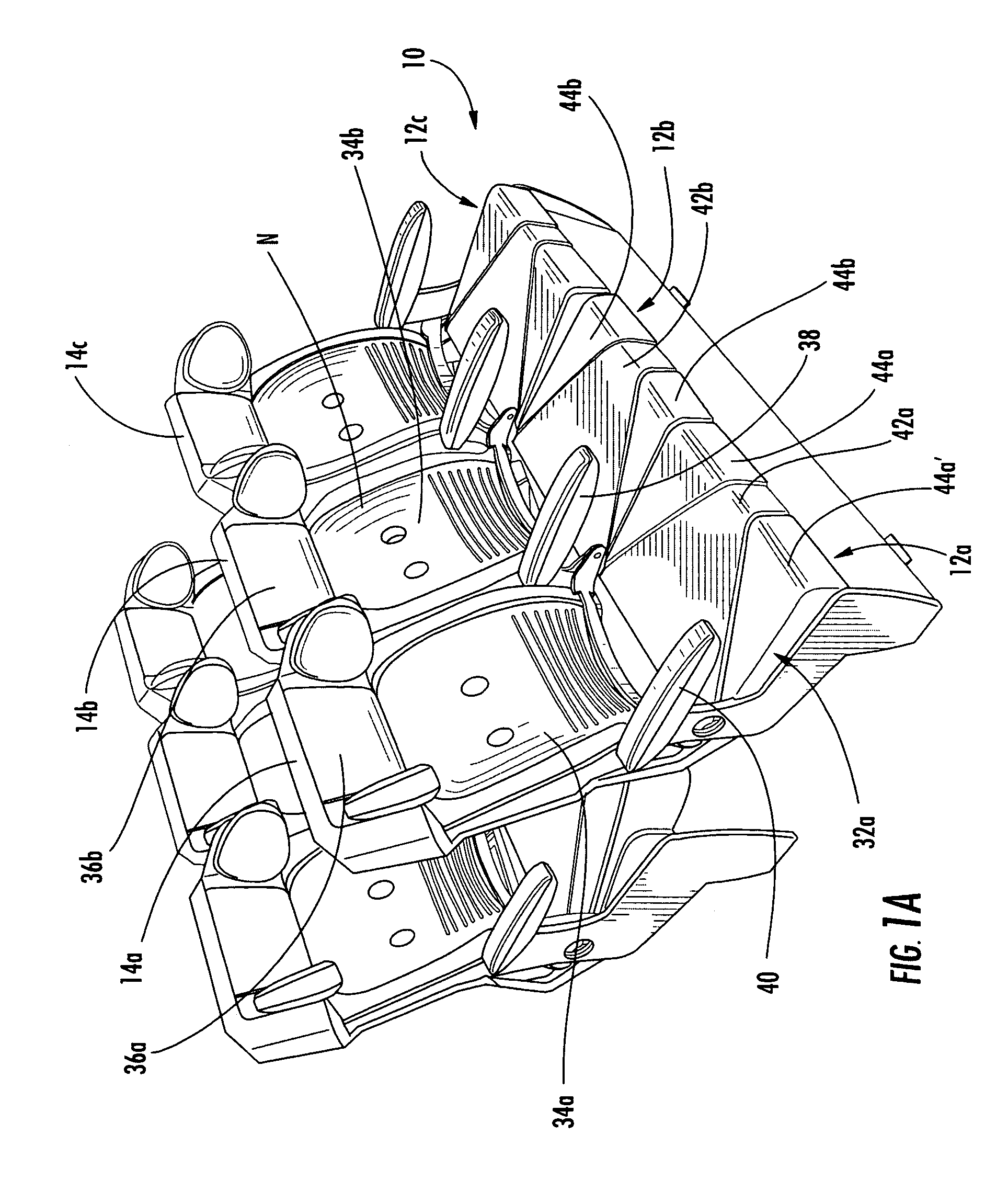 Vehicle passenger seat with adjustable headrest