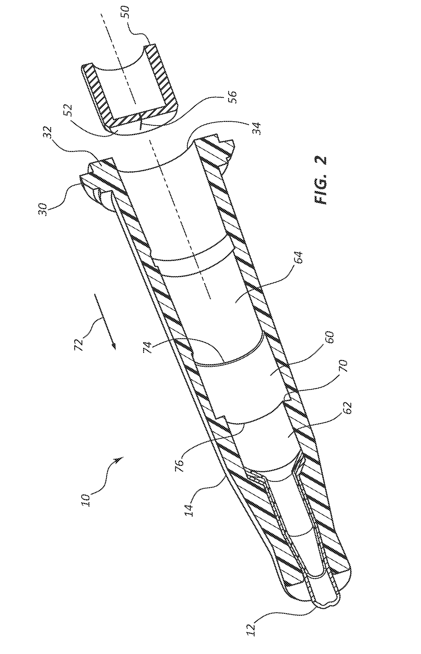 Systems and methods for sealing a septum within a catheter device