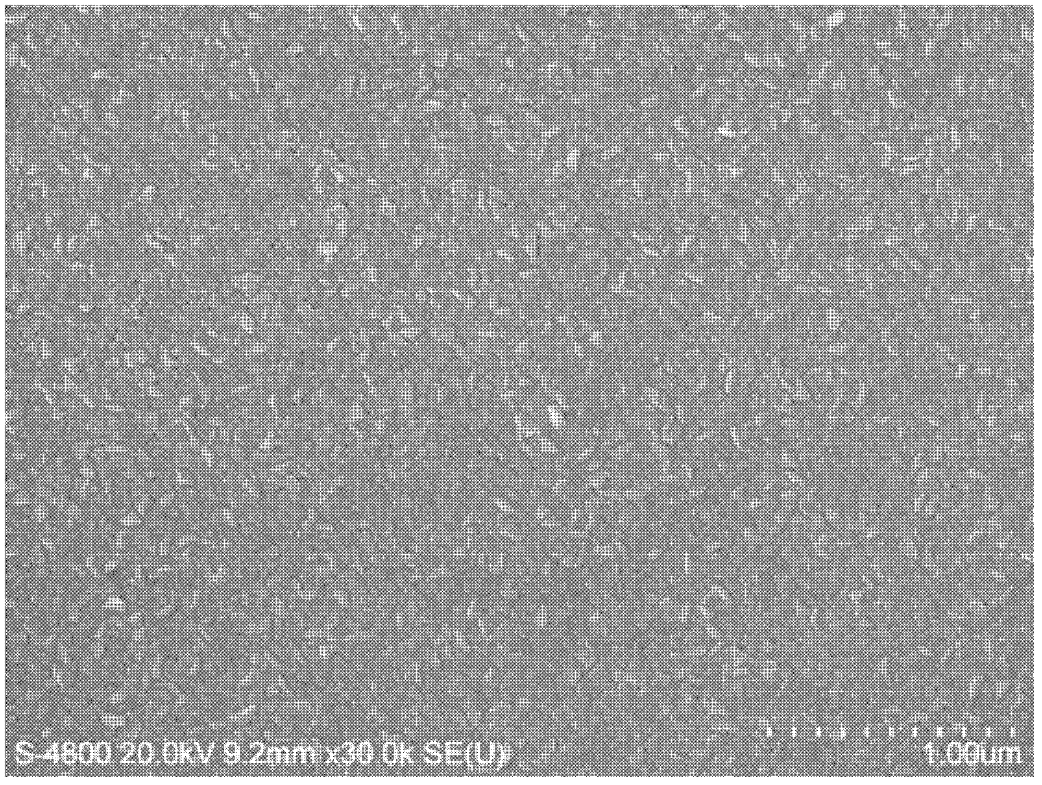 Multiple epitaxial growth method for realizing big length-to-diameter ratio ZnO nanowire array film based on low-temperature hydrothermal method