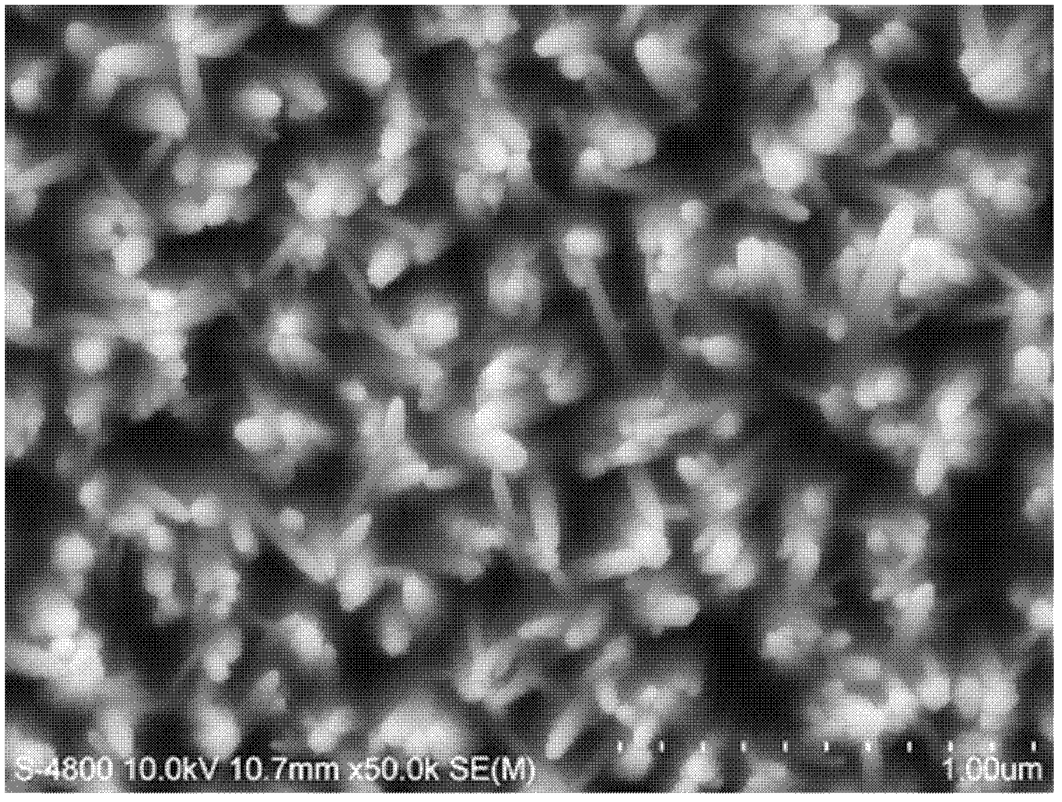 Multiple epitaxial growth method for realizing big length-to-diameter ratio ZnO nanowire array film based on low-temperature hydrothermal method