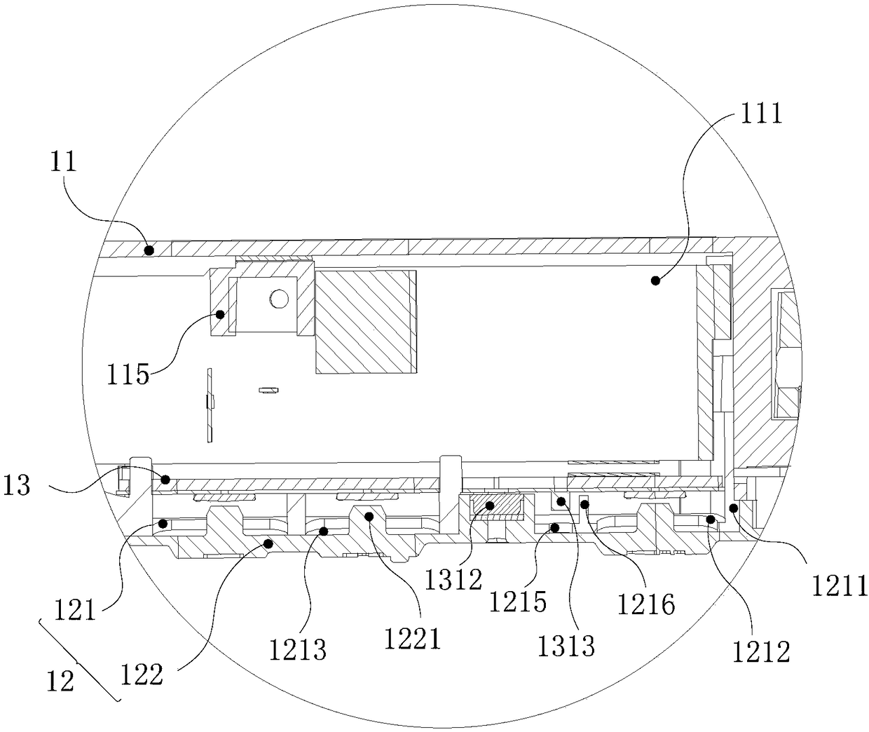 Electronic assembly and glasses