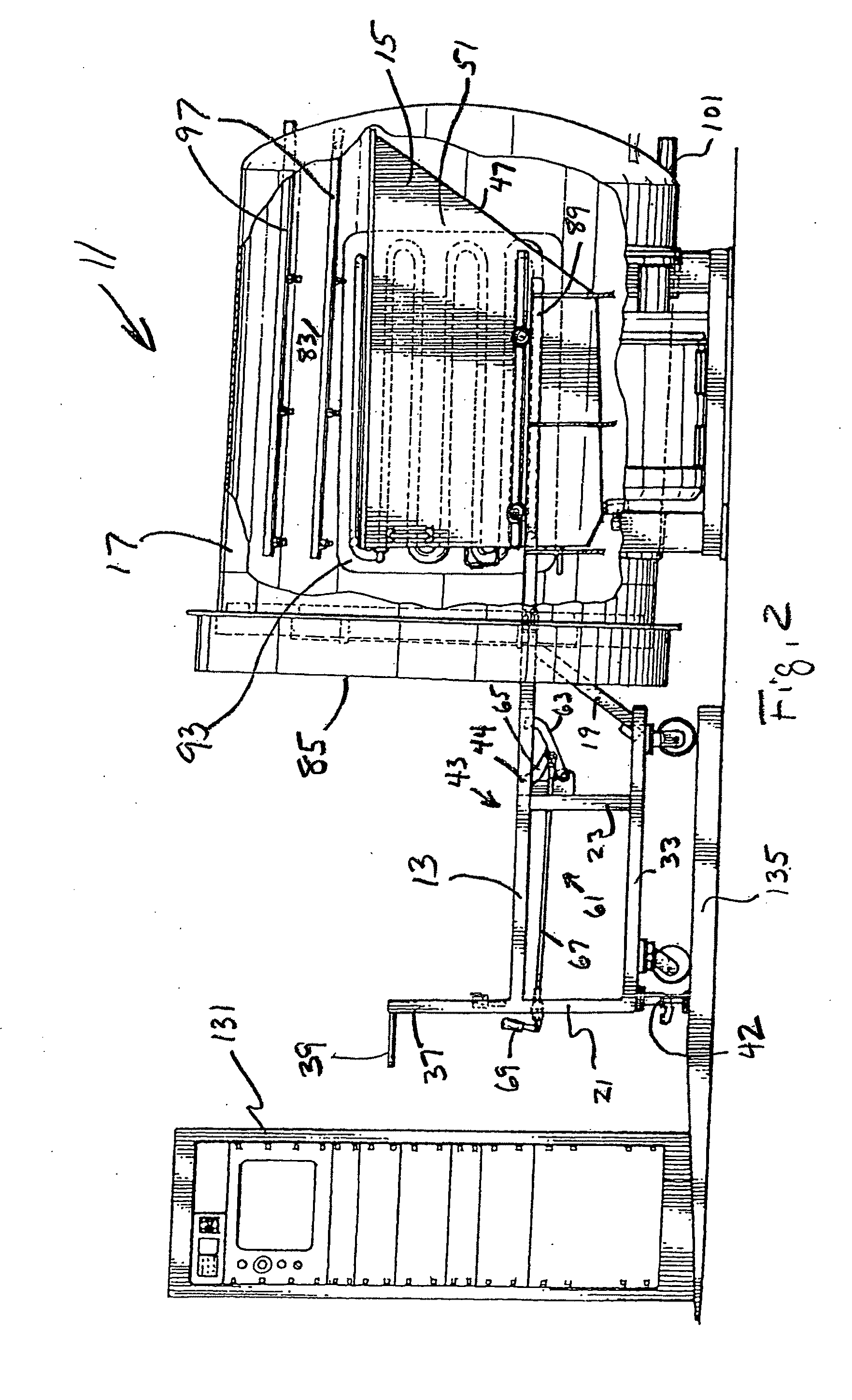 Steam sterilization system for sterilizing medical waste