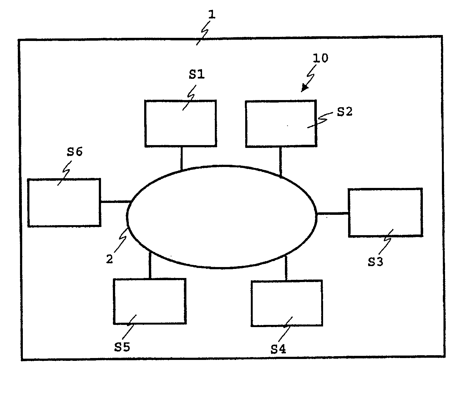 Local transmission system for a vehicle