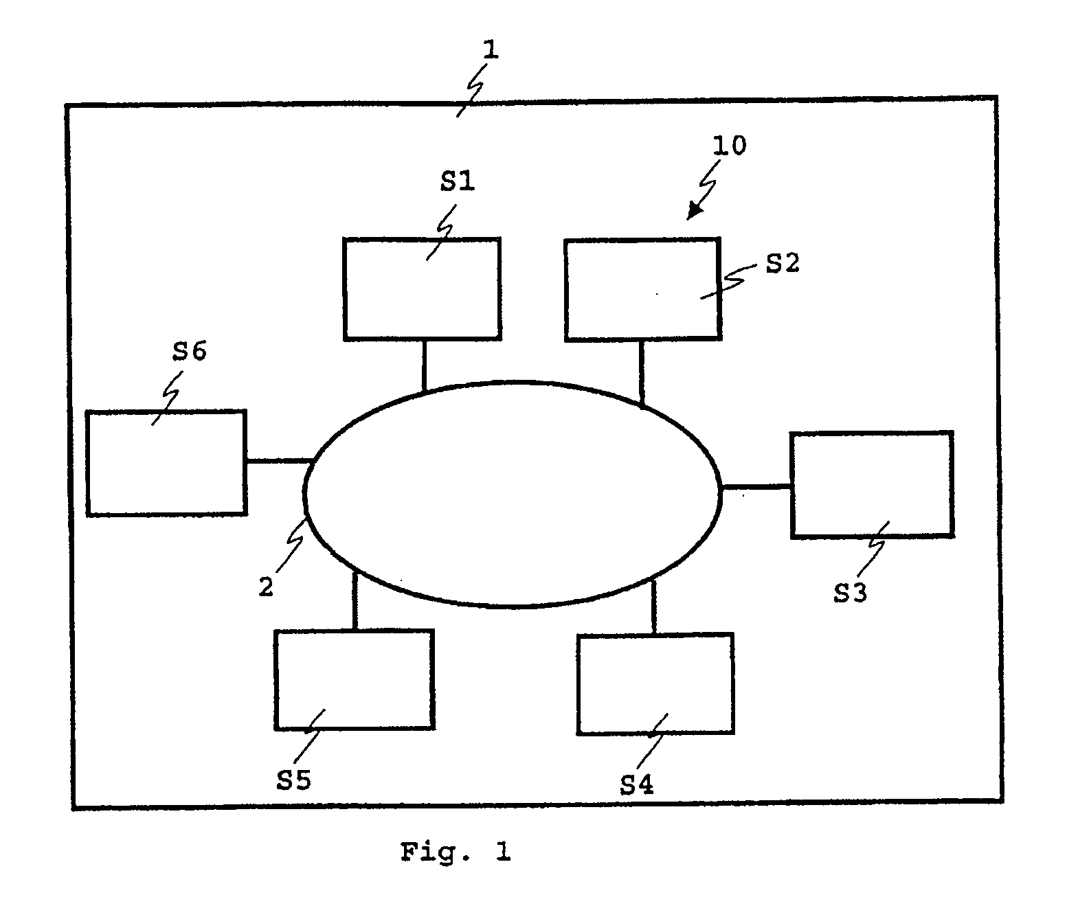 Local transmission system for a vehicle