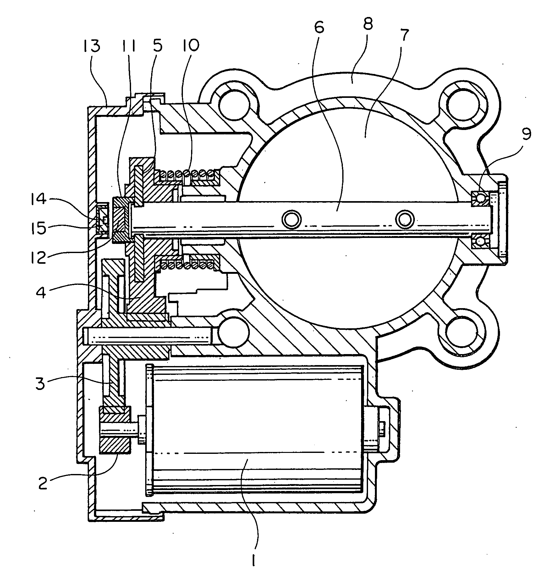 Intake air control apparatus for an engine