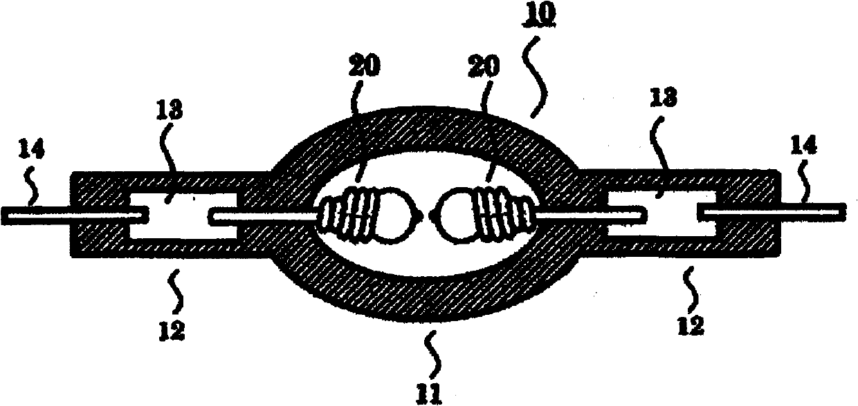 High pressure discharge lamp lighting apparatus and projector