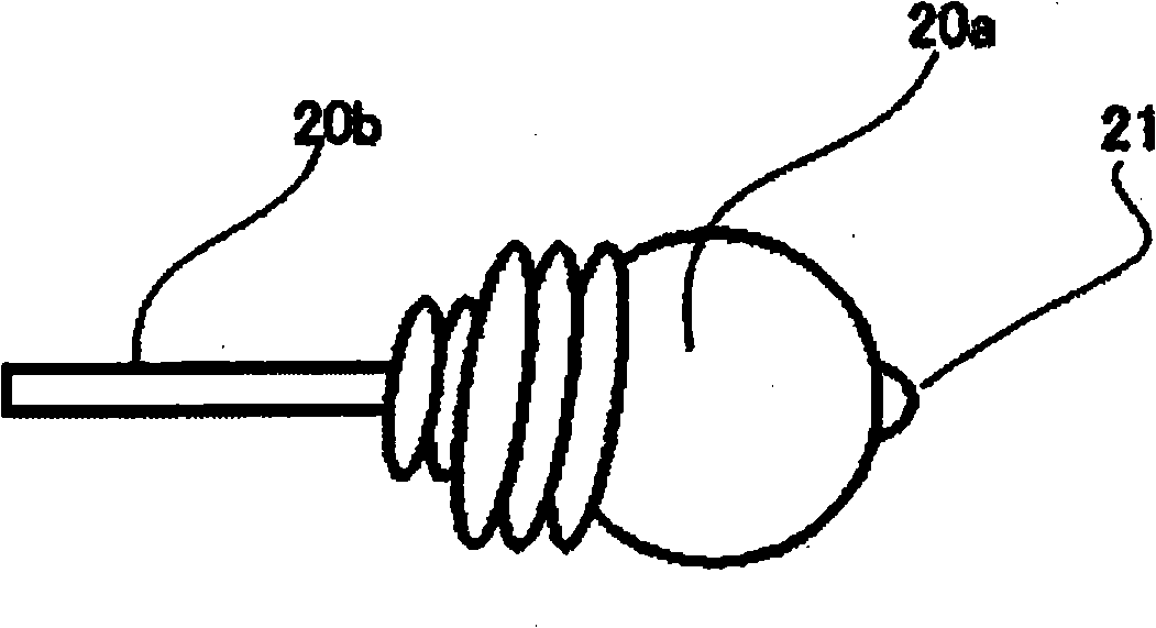 High pressure discharge lamp lighting apparatus and projector