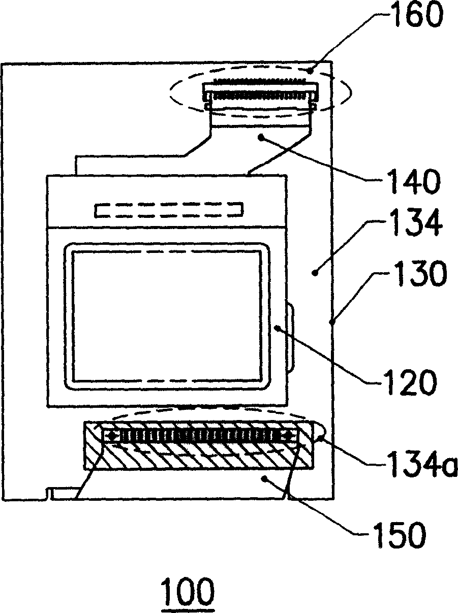 Double screen display module