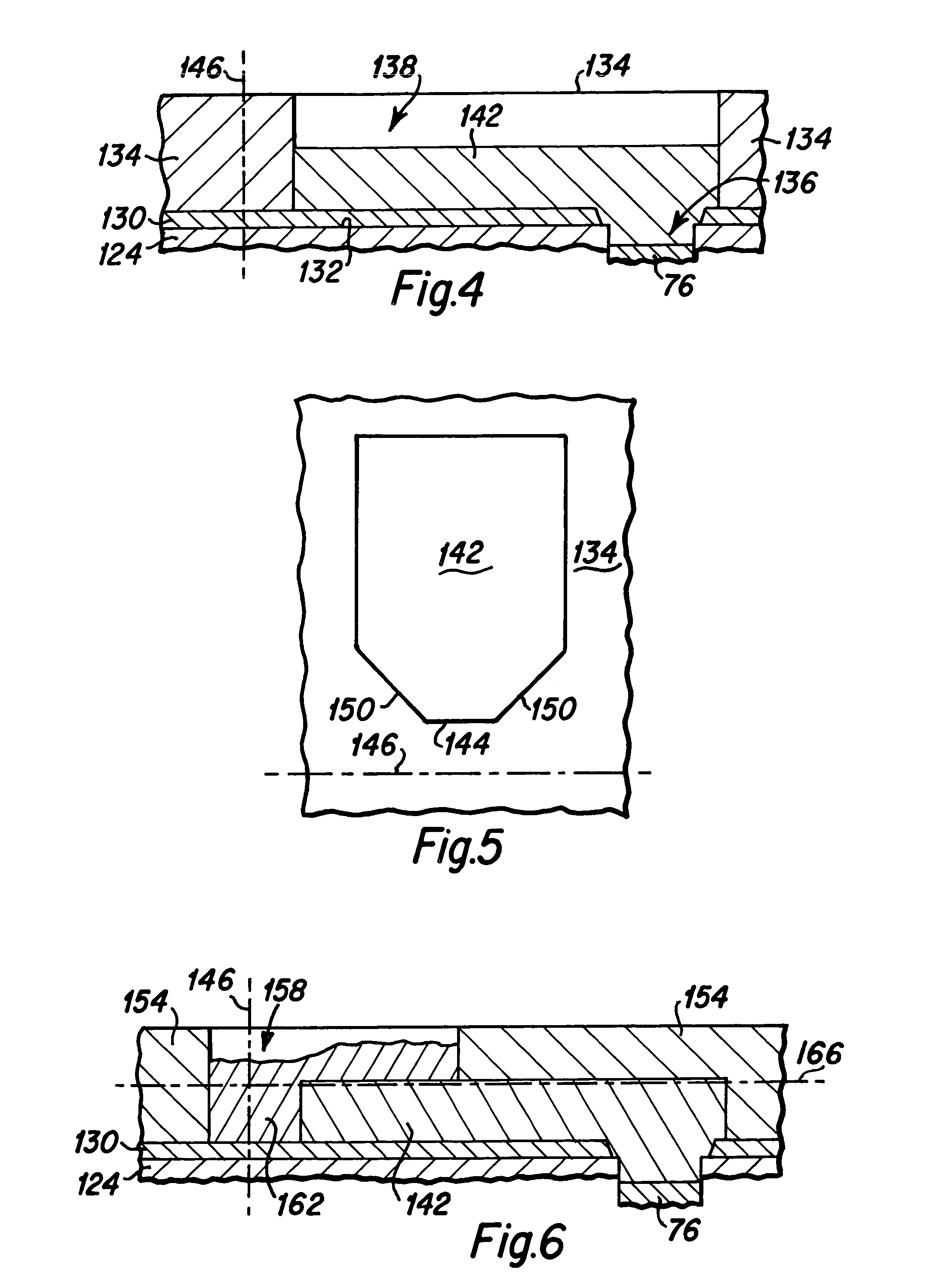 Perpendicular magnetic head having modified shaping layer for direct plating of magnetic pole piece