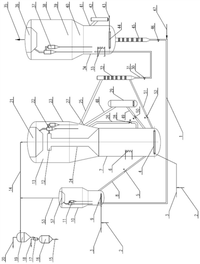 Method for efficiently producing low-carbon olefin from oxygen-containing compound