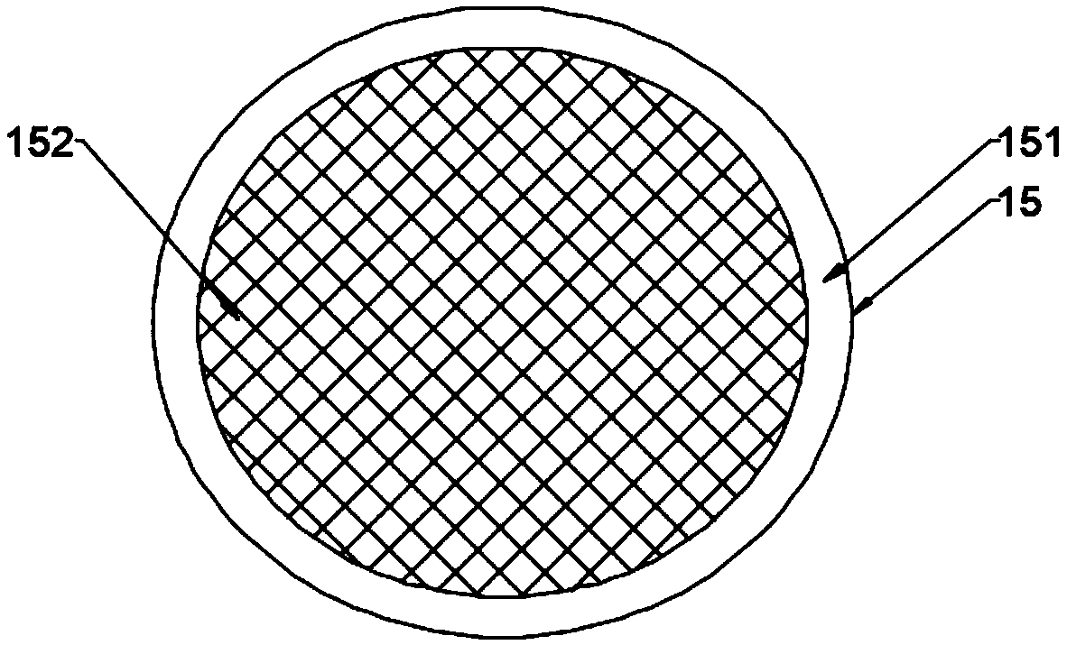 Highway drainage device based on urban waterlogging prevention technology