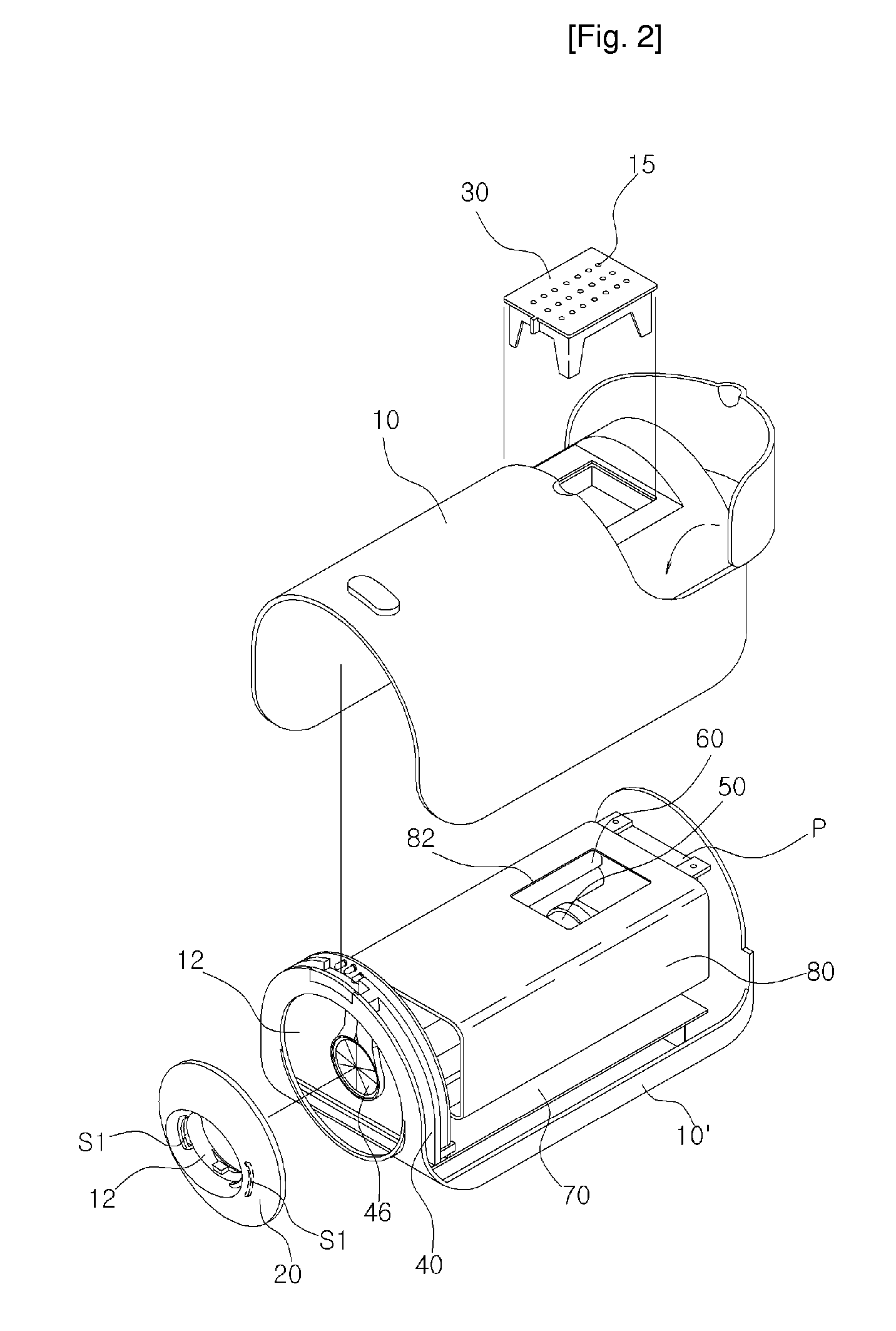 U.V. sterilizer for dental handpiece