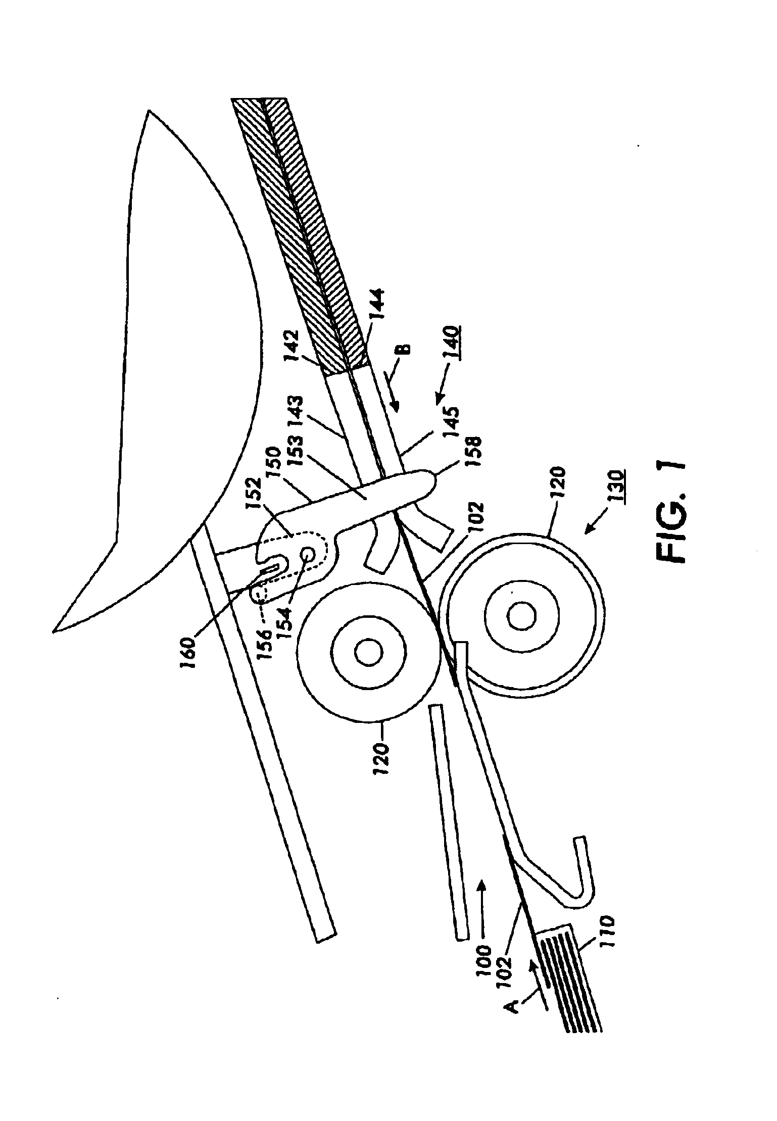 Systems and methods providing bi-directional passage of an object via an articulated member