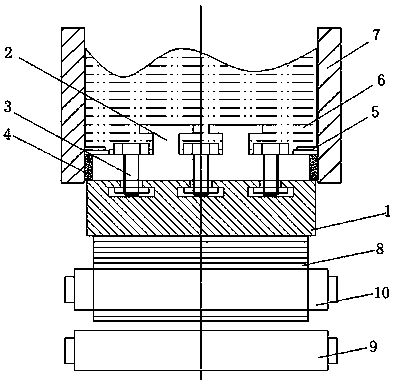 Technique control method for preventing CSP continuous casting machine from cast-on breakout