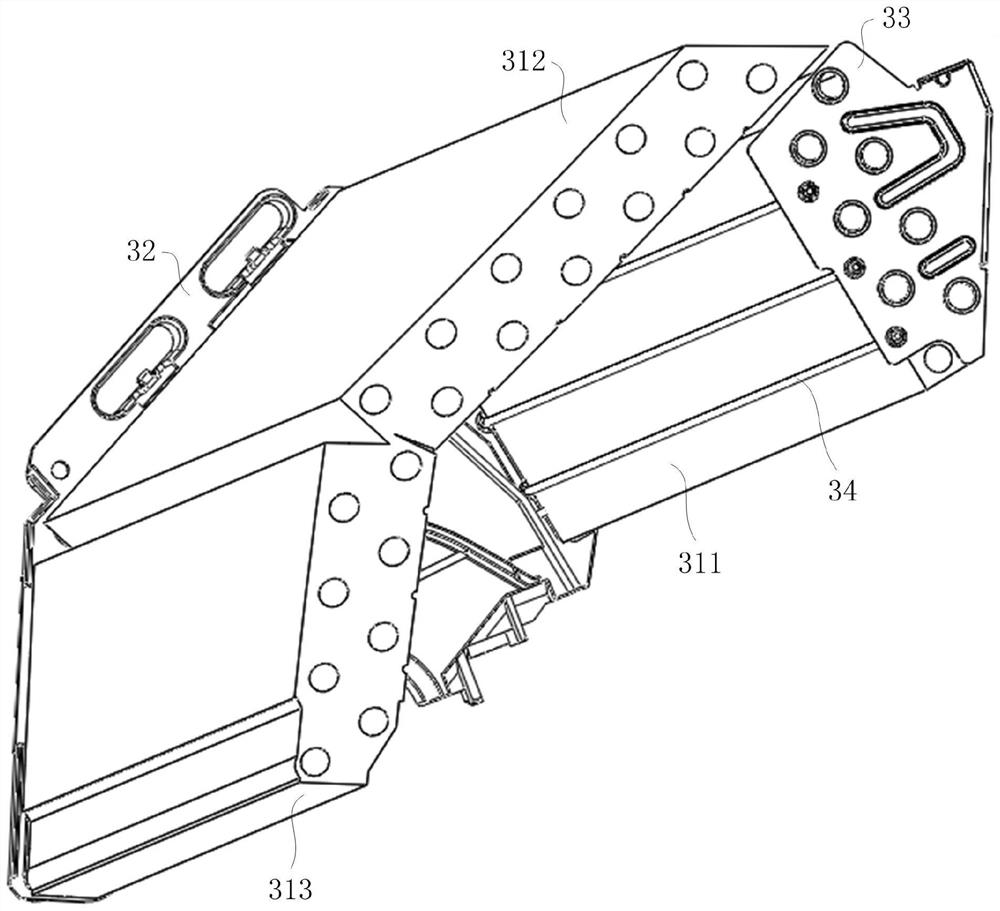 Evaporator assembly and wall-mounted air conditioner