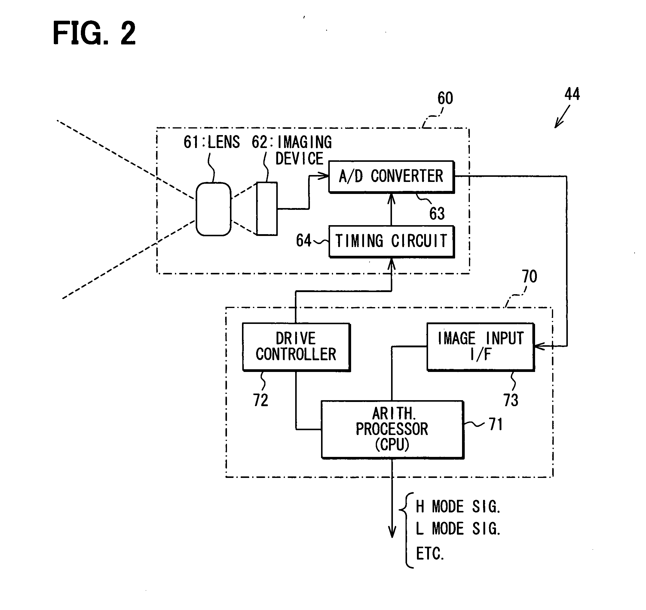 Vehicular front environment detection apparatus and vehicular front lighting apparatus