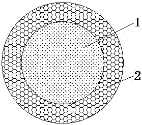 Metal product for preventing woodware from dampness