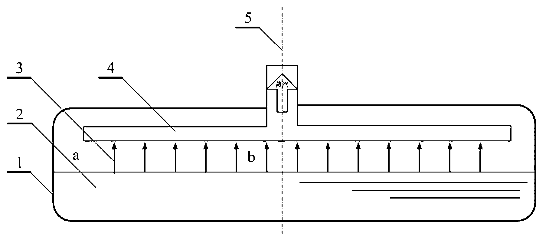 Method and device for implementing uniform flow of steam in boiler barrel