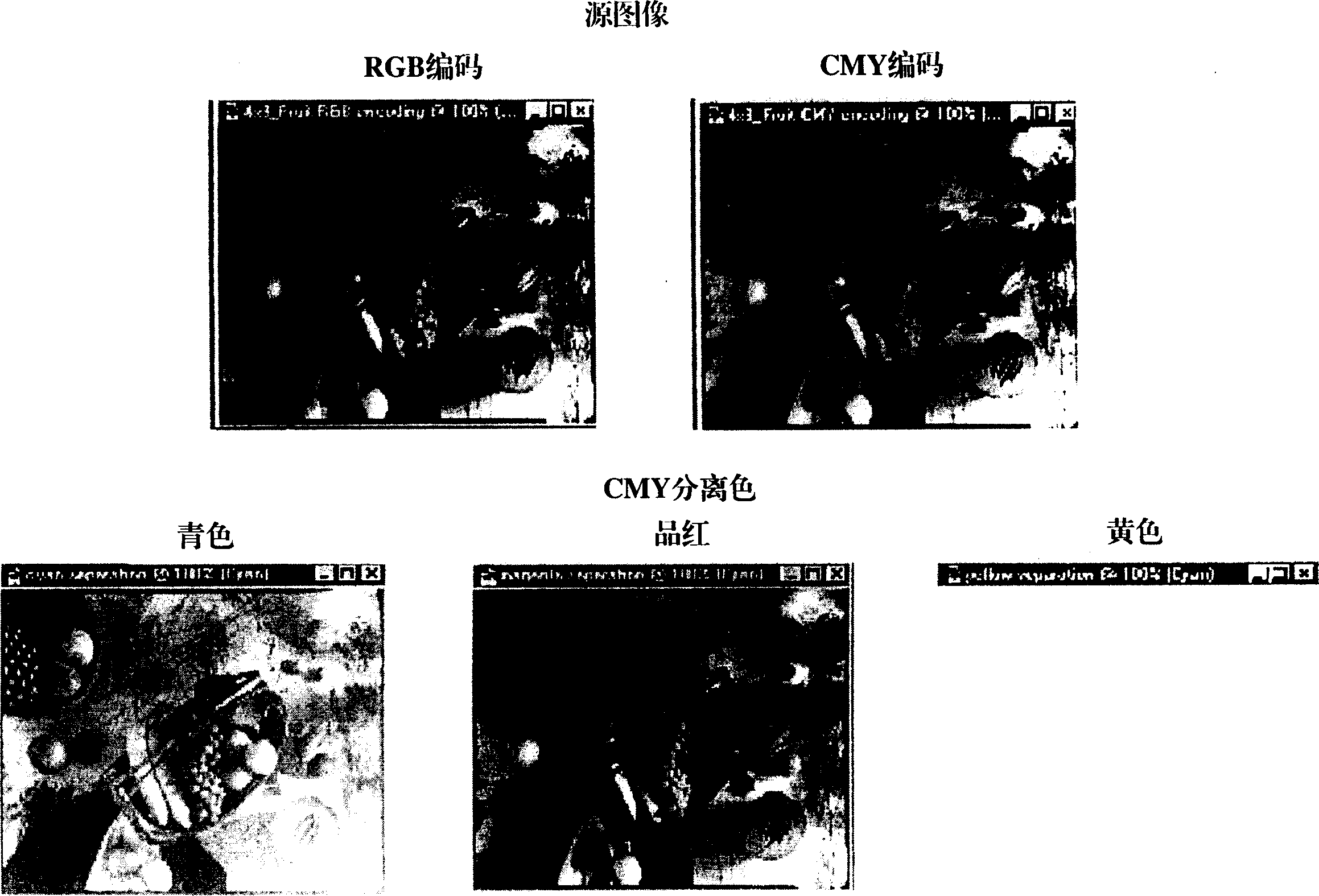 Color copying method