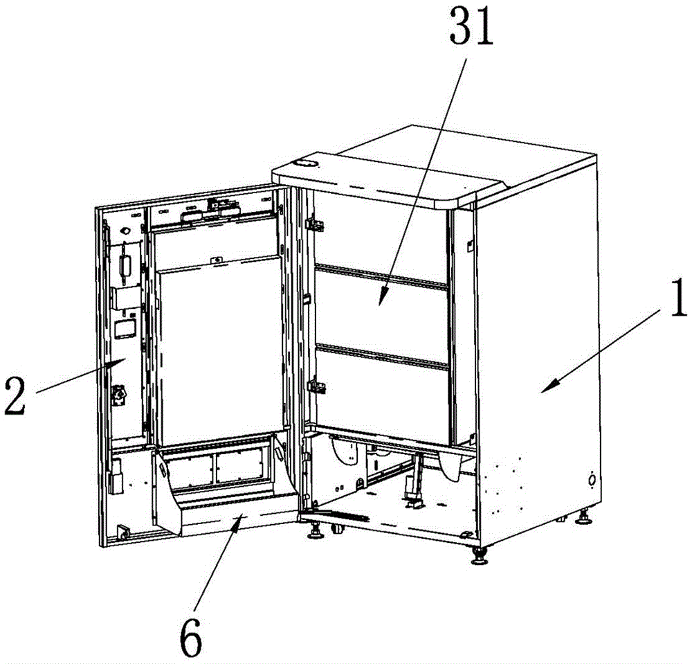 Multifunctional hot food vending machine