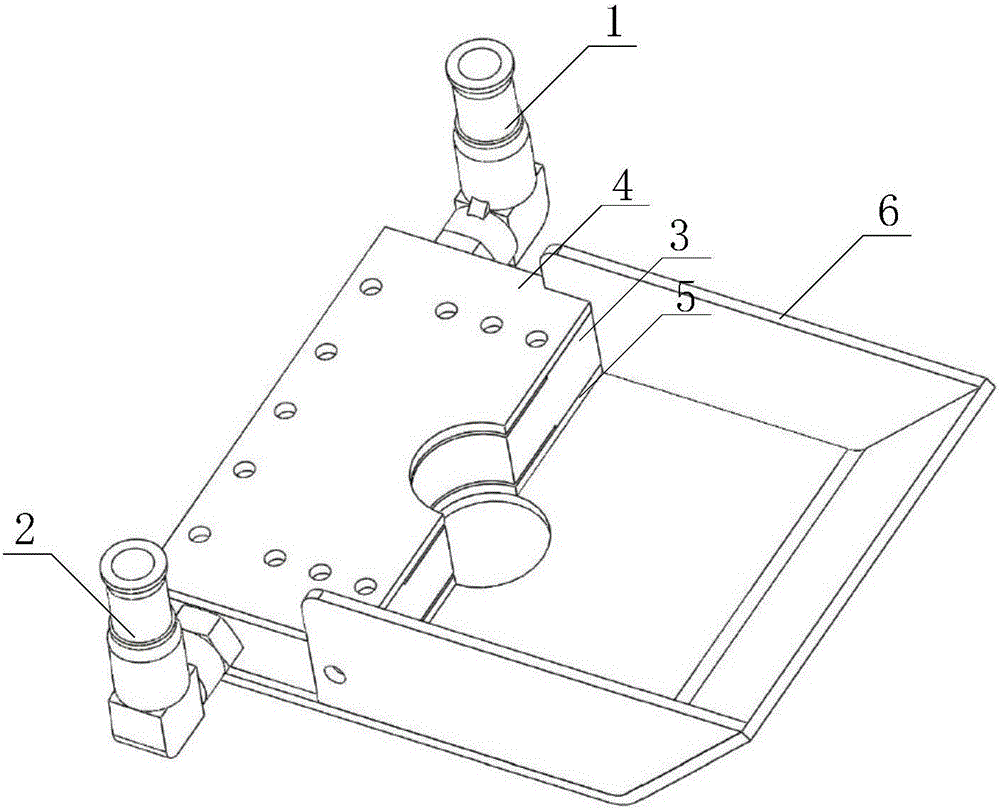 Shielding gas knife for laser hybrid welding