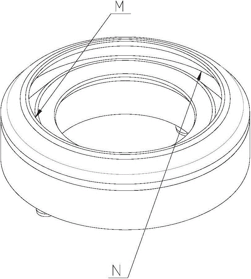 Single-air-outlet spin-coating development cavity