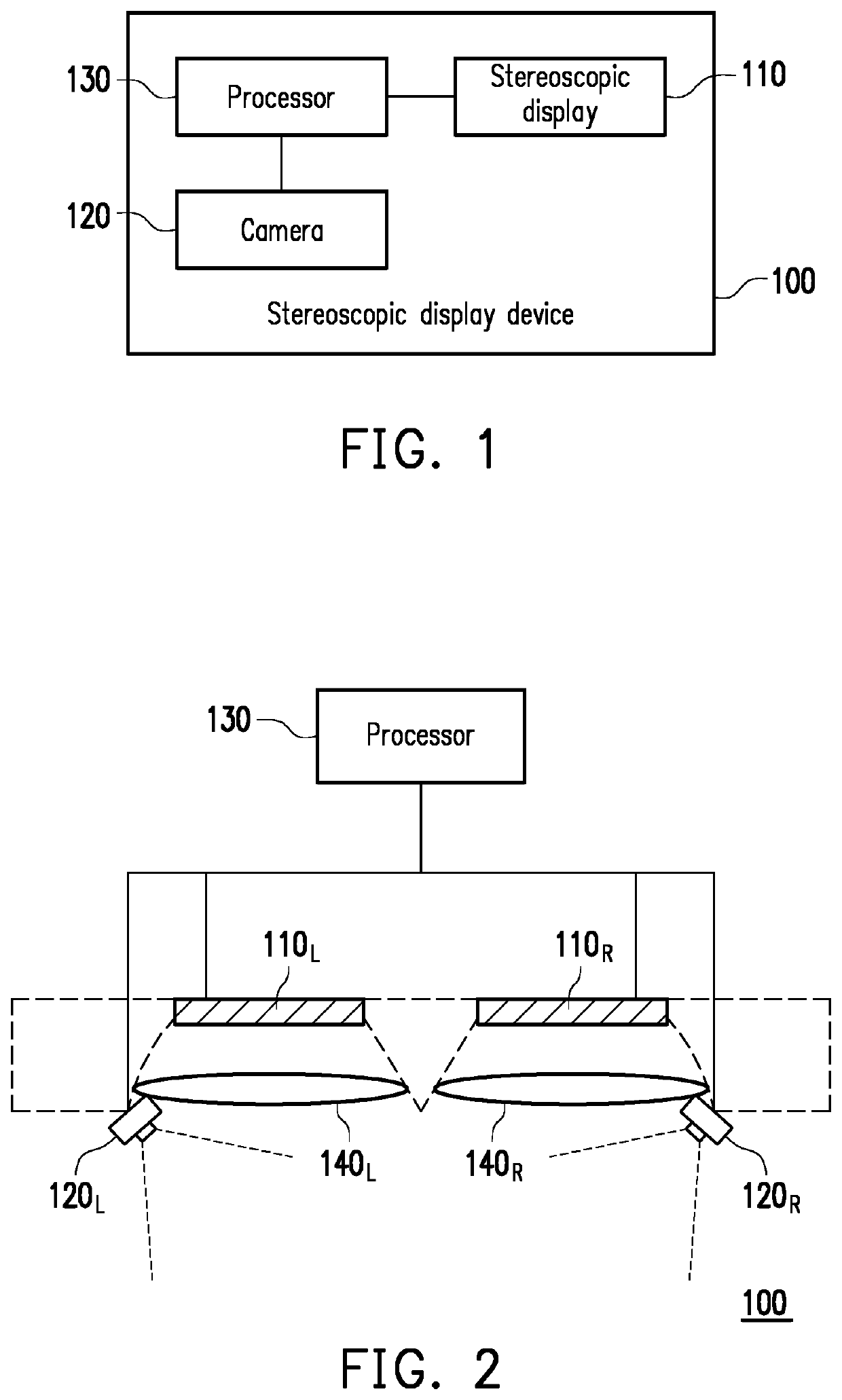 Stereoscopic display device and parameter calibration method thereof