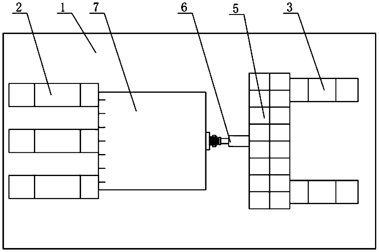 Ultimate strength test device and method for very large floating structure under bending load