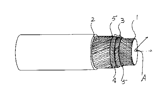 Coiled plastic composite pipe reinforced with steel wire